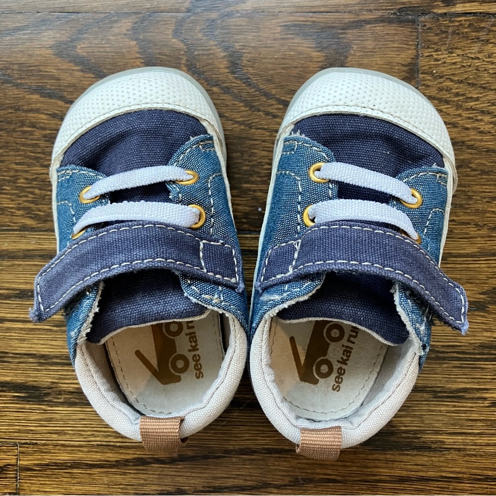 See Kai Run Stevie First Walker, Size 4